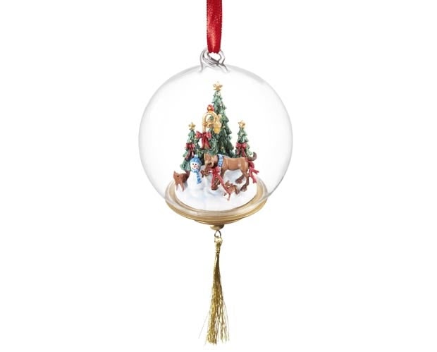 Breyer 2014 First Holiday Glass Globe Ornament