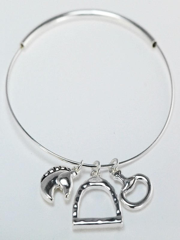 Finishing Touch Hores Head/Stirrup/Bit Bangle