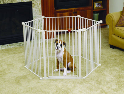 Carlson Pet Convertible Yard and Pet Gate