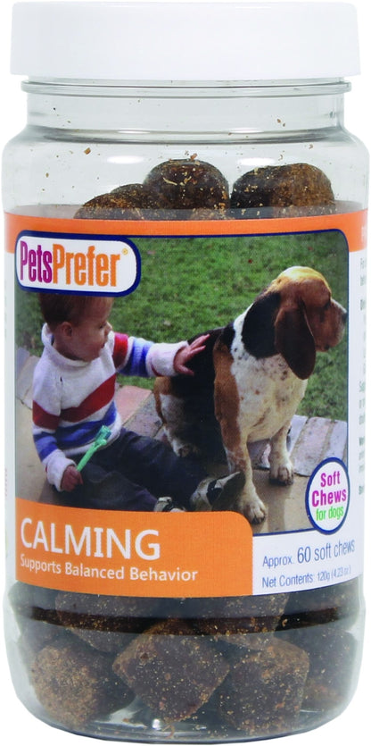 Pets Prefer Calming Soft Chews For Dogs 60 Count