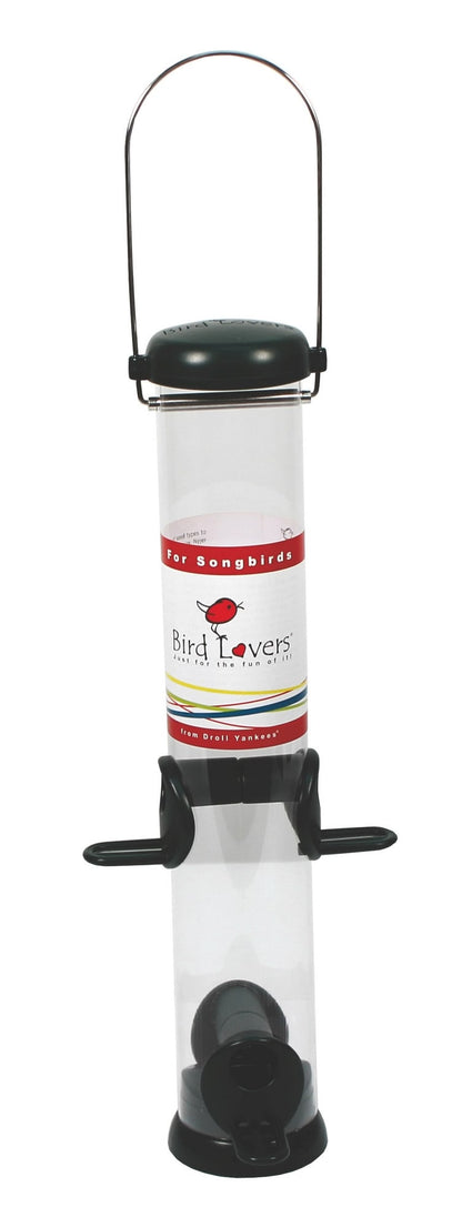 Bird Lovers Sunflower Seed Tube Feeder 1lb Green