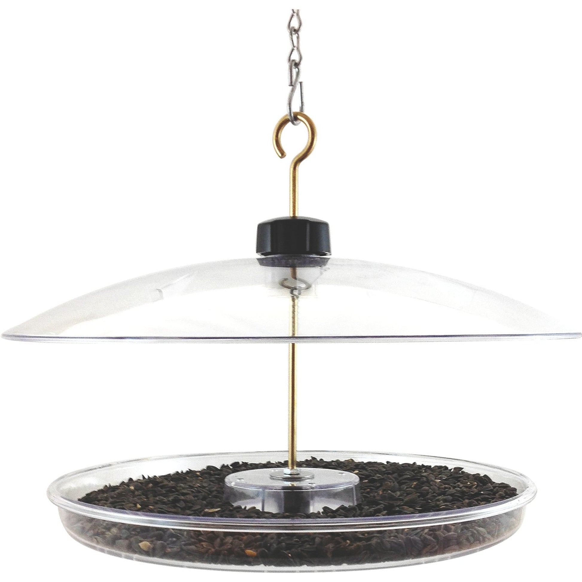Covered Platform Feeder 14.75in Clear