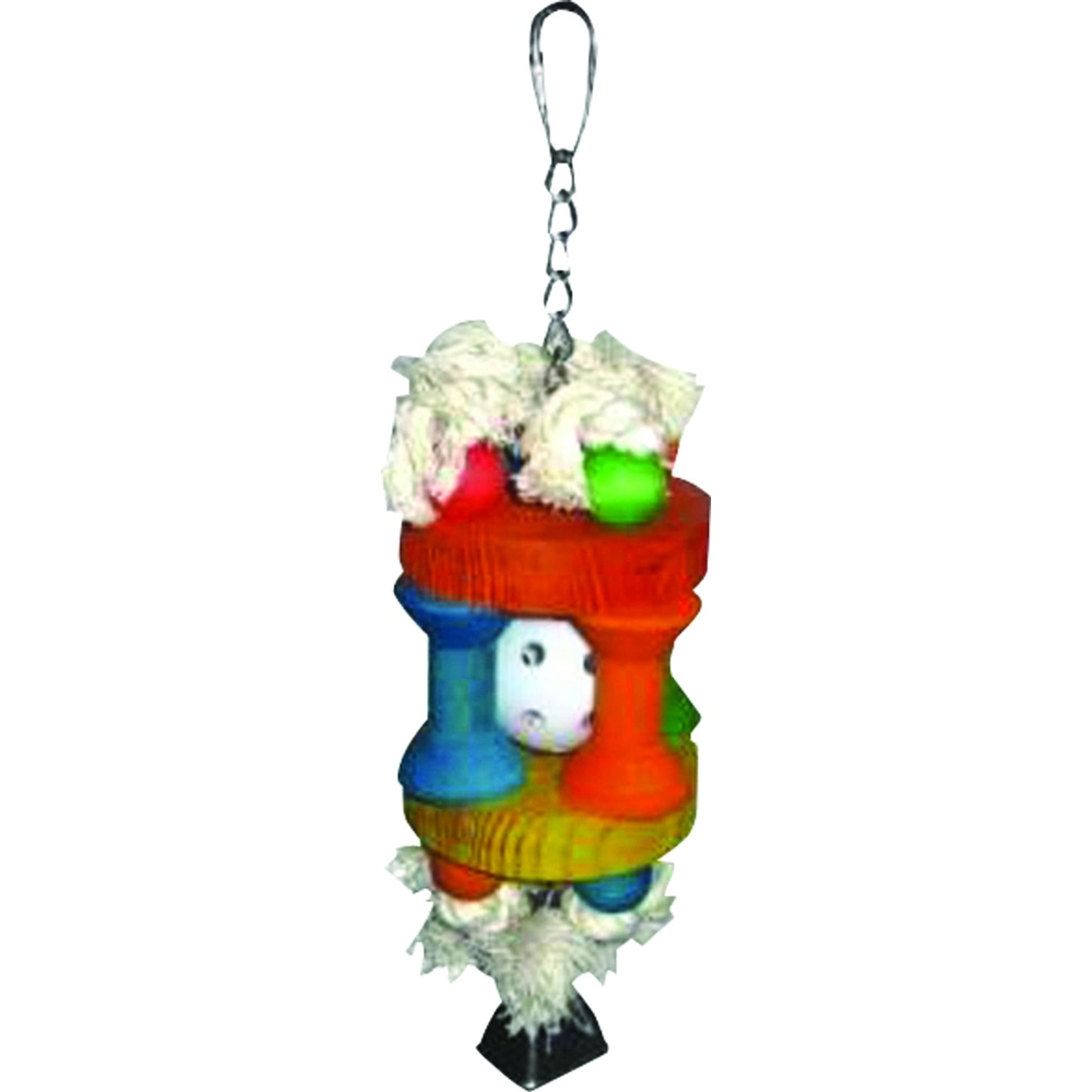 Happy Beaks Wiffle Ball In Solitude Bird Toy