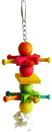 Happy Beaks Cowboy Spur Bird Toy