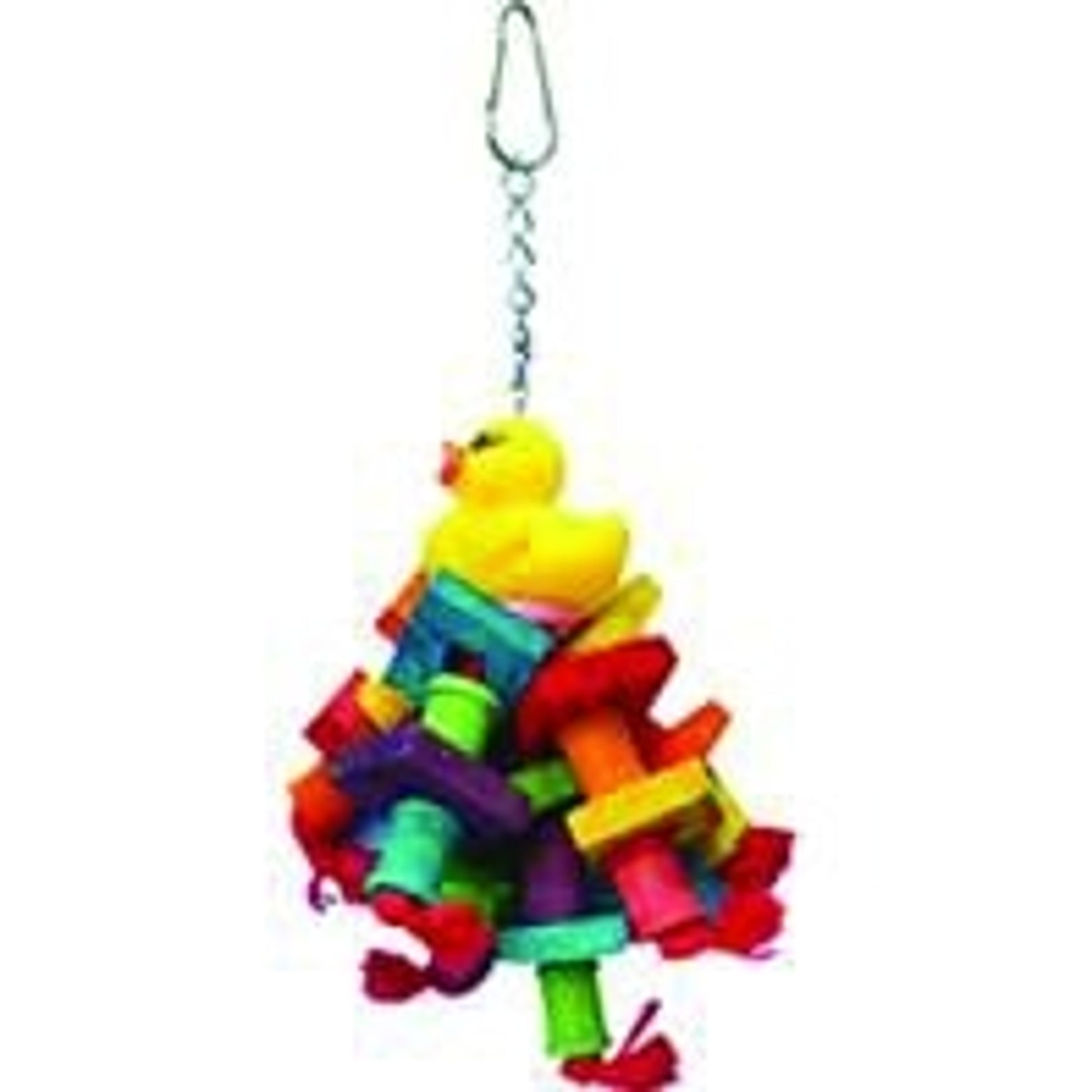 Happy Beaks Rubber Duck Bird Toy
