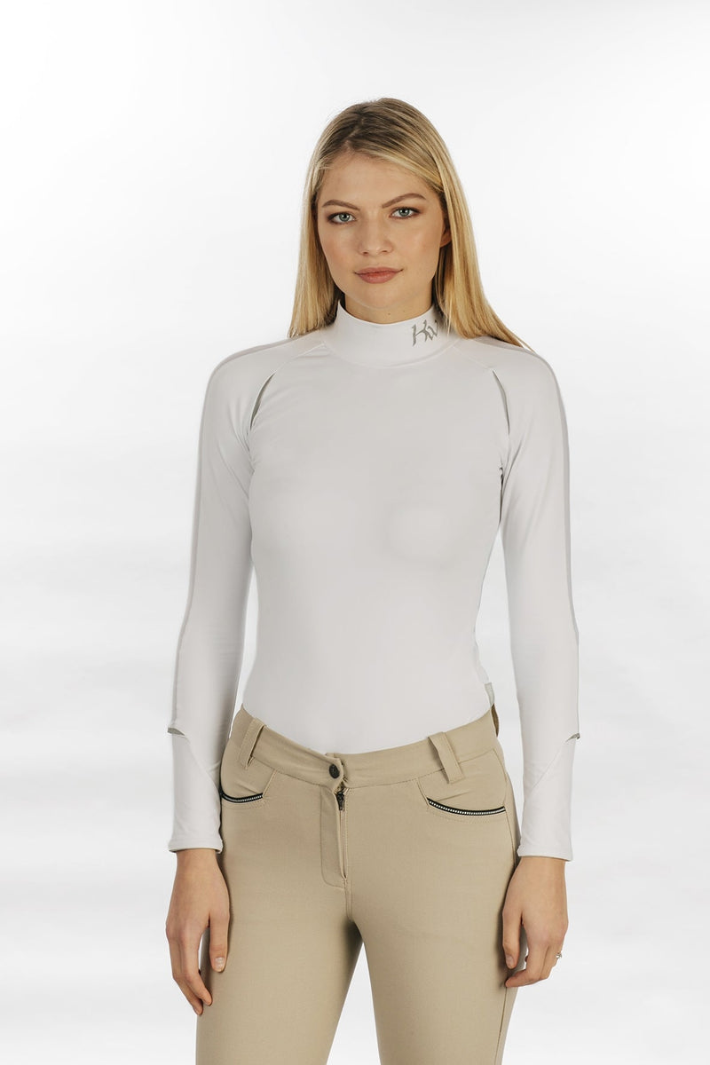 Horseware Ladies Long Sleeve Base Layer XS White