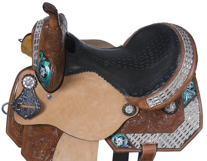 Silver Royal Ashton Barrel Saddle