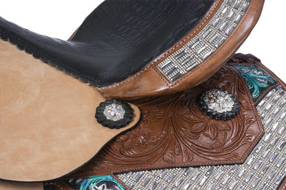Silver Royal Ashton Barrel Saddle