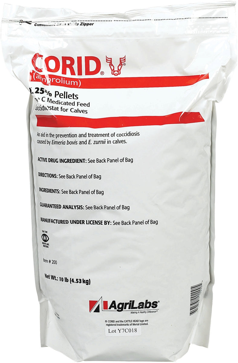 Agrilabs Corid 1.25percentPellets 10 Lb