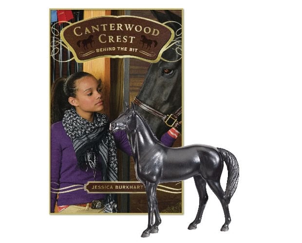 Canterwood Crest: Behind the Bit, Black Jack Book and Horse