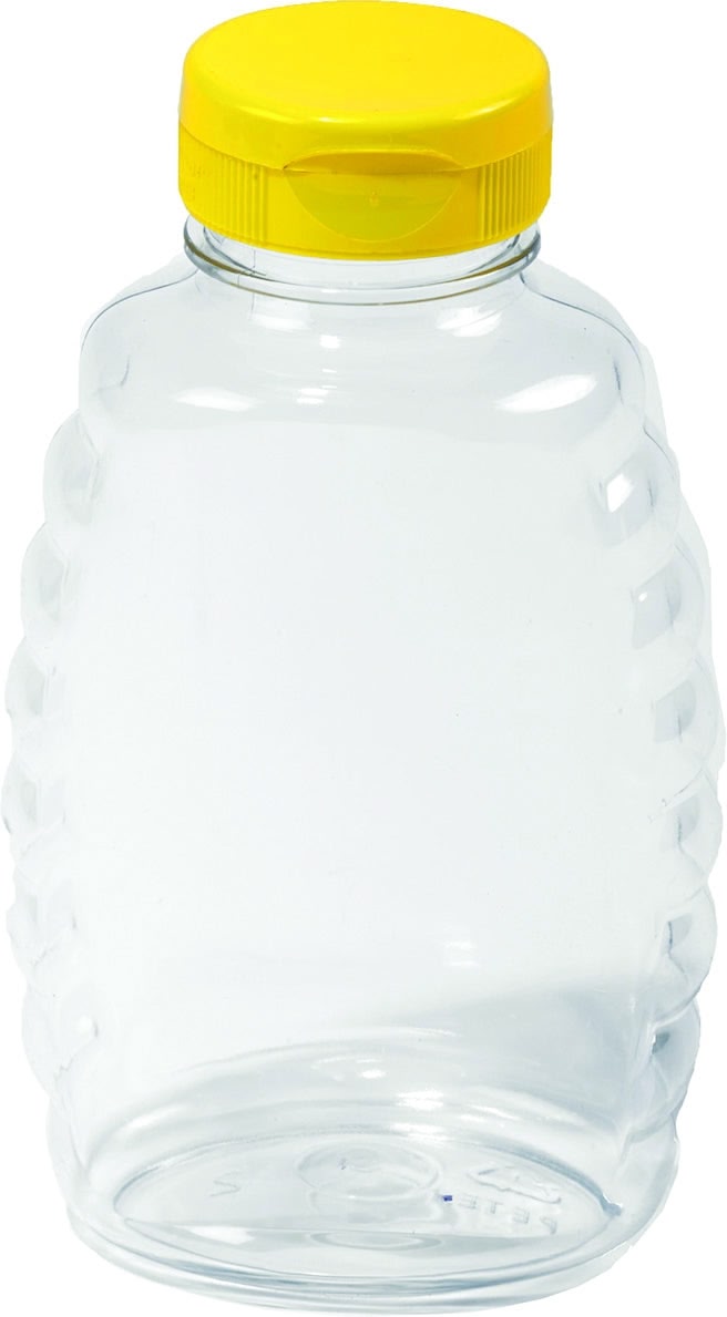Little Giant Plastic Honey Jar 16oz