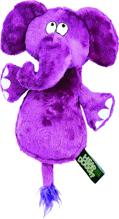 Hear Doggy Flat Ultrasonic Dog Toy Elephant