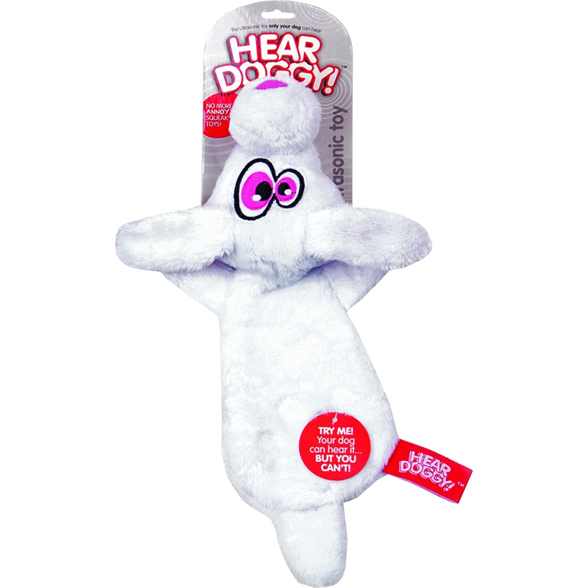 Hear Doggy Ultrasonic Flats Dog Toy