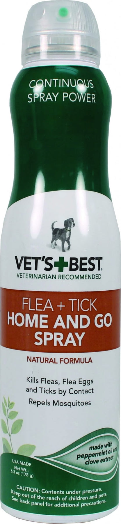 Vets Best Natural Flea/Tick Home and Go Spray