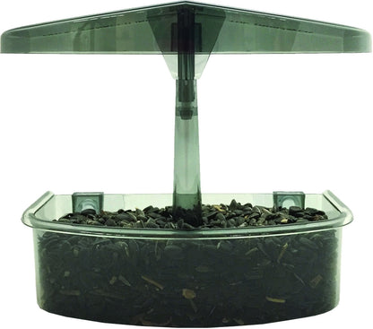 Droll Yankees Observer Window Bird Feeder .5lb Gry