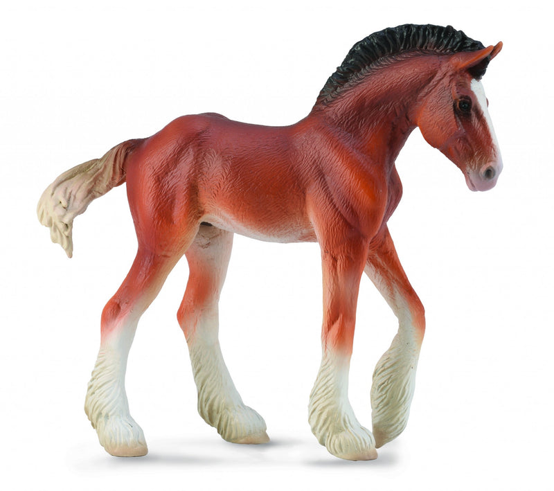 Breyer by CollectA Clydesdale Foal Bay