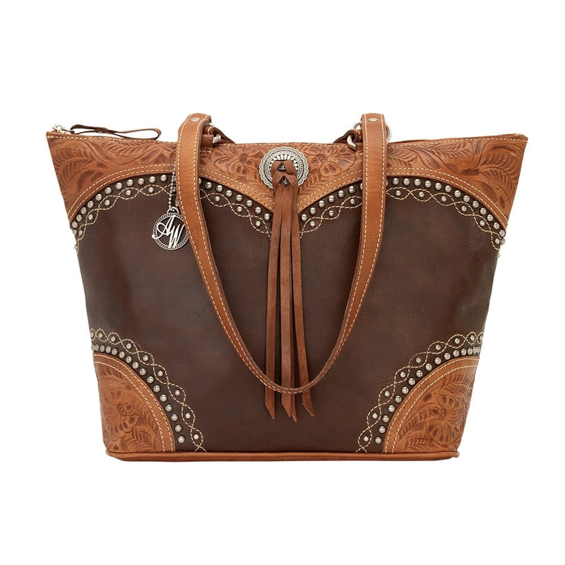 AMERICAN WEST Chestnut Ridge Zip-Top Bucket Tote