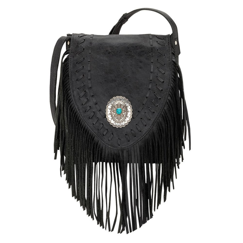 AMERICAN WEST Seminole Soft Crossbody Fringe Bag