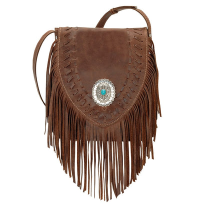 AMERICAN WEST Seminole Soft Crossbody Fringe Bag