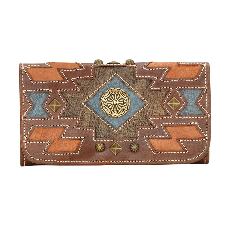AMERICAN WEST Zuni Passage Tri-Fold Wallet
