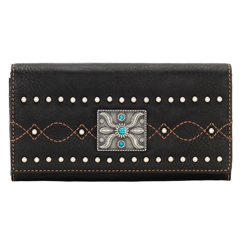 Bandana Black Canyon Flap Wallet