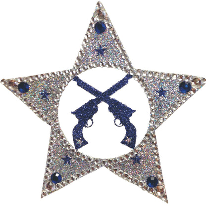 Tail Tamer Equine Body Bling American Flag and Stars