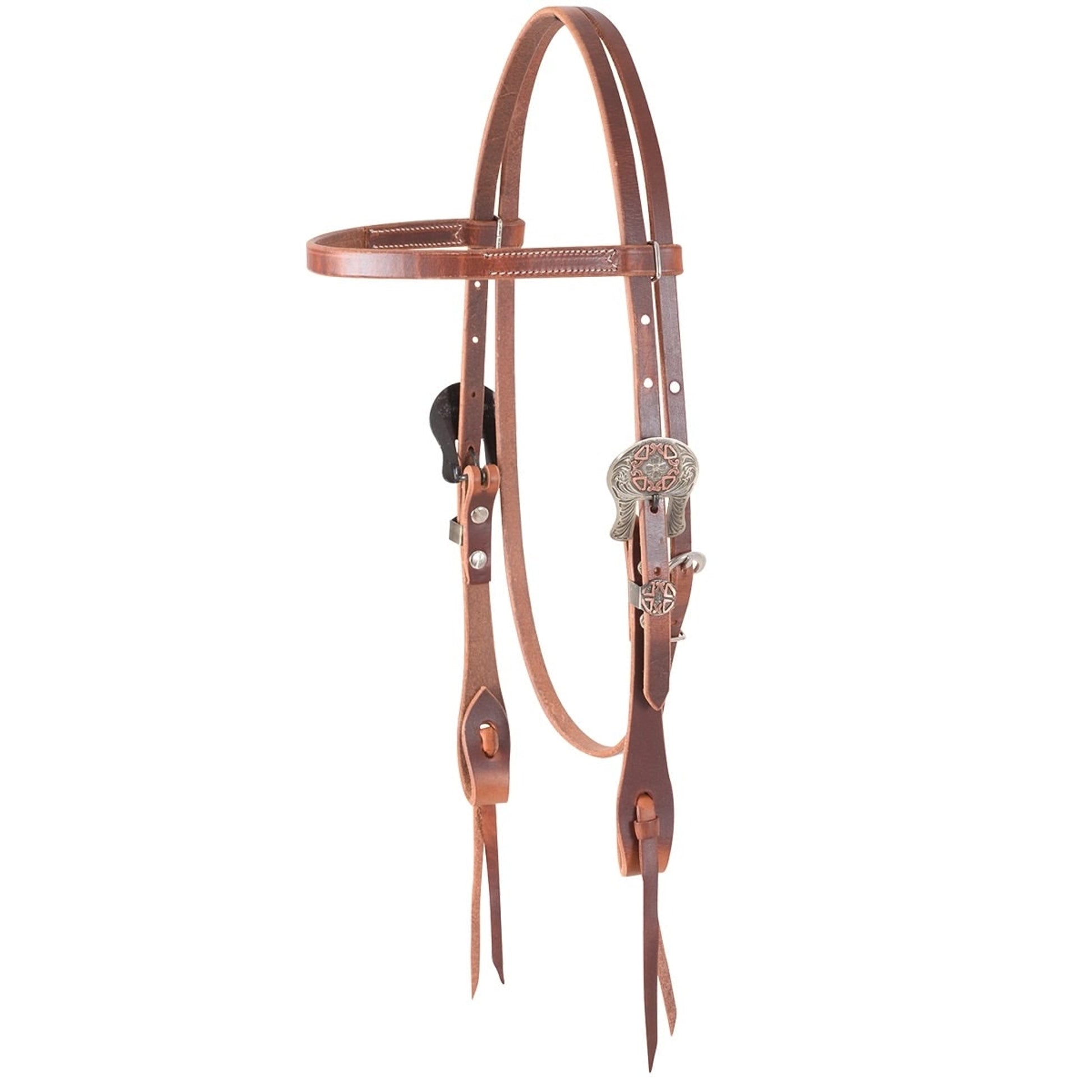 Martin Cowboy Diamond Buckle Browband Headstall