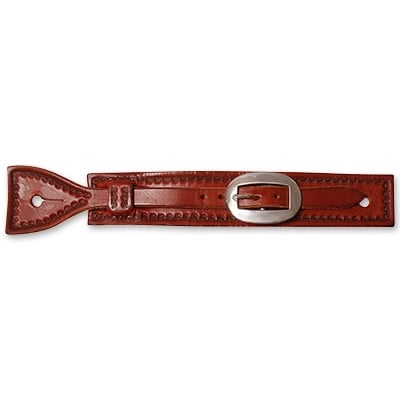 Martin Western Square Slide Spur Strap Chestnut