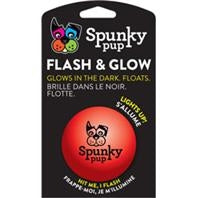 Spunky Pup Squeak & Glow Football