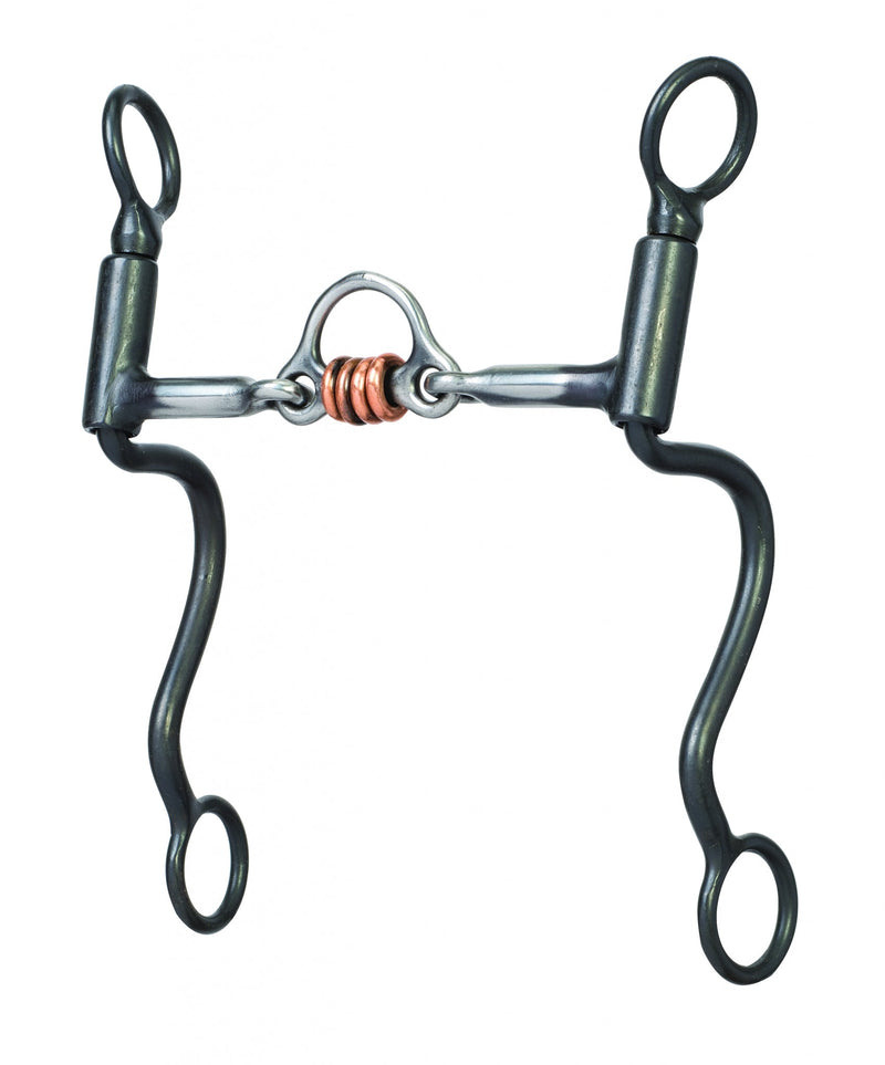 Weaver All Purpose Bit with Sweet Iron Low Port Mouth with Copper Rollers