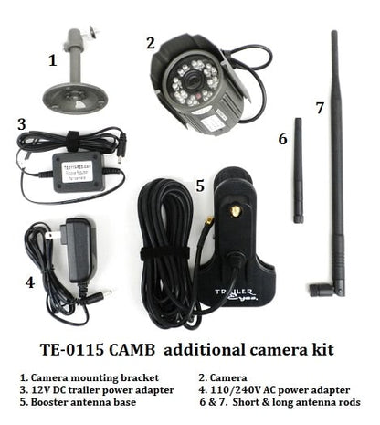 Trailer Eyes Additional Camera Kit for TE-0115