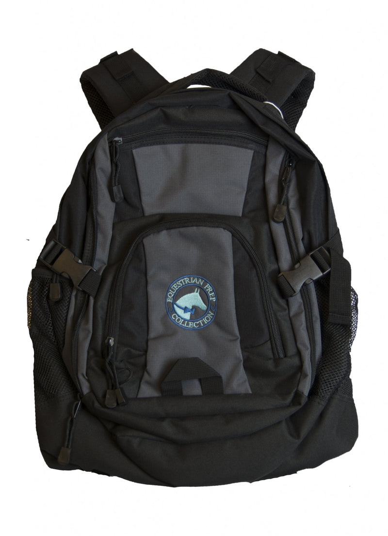 Stirrups Equestrian Prep Signature Logo Backpack