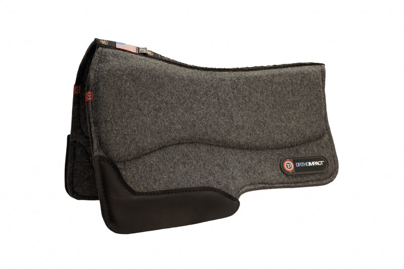 T3 Wool Felt Barrel Pad with T3 FlexForm Impact Protection Inserts