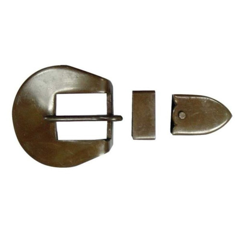 Partrade Antique Plain Buckle Set Antique
