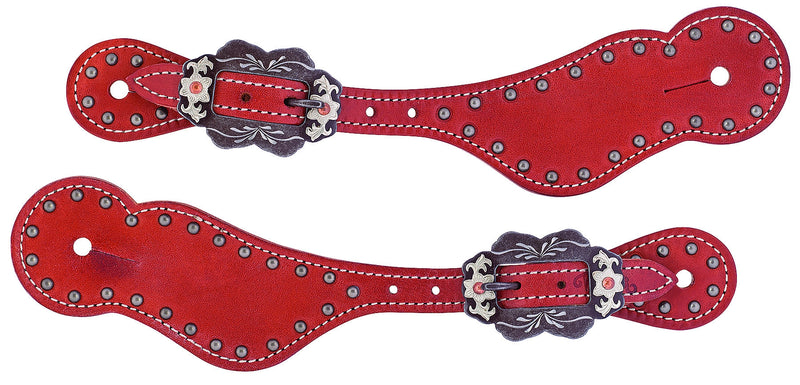 Weaver Ladies Spotted Spur Straps