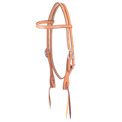 Martin Skirting Leather Browband Headstall