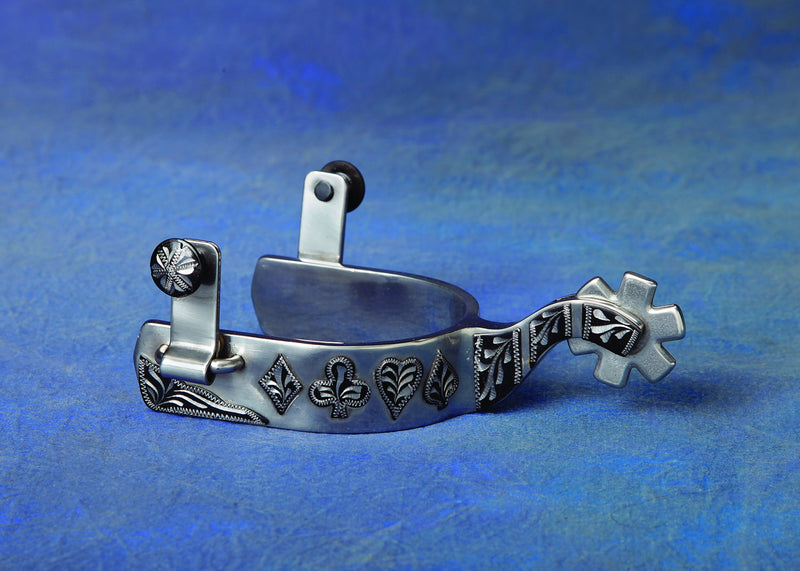 Colorado Saddlery SS Black Hills Gambler Spurs