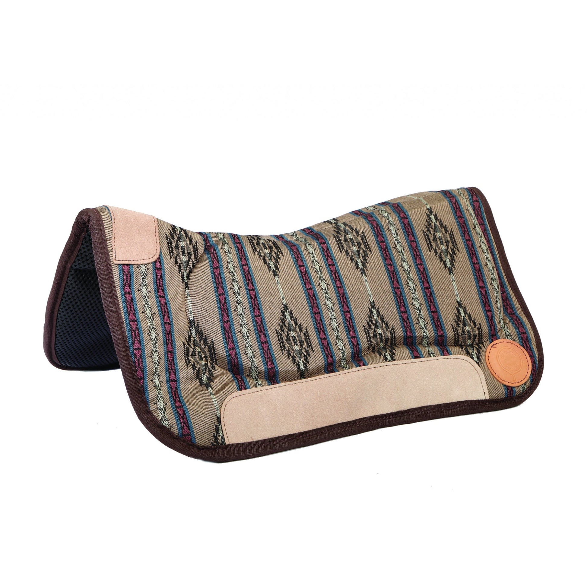 Colorado Saddlery Bookcliff Mountain Contour Waffle Neoprene Bottom Saddle Pad