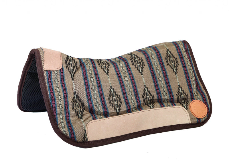 Colorado Saddlery Bookcliff Mountain Contour Waffle Neoprene Bottom Saddle Pad