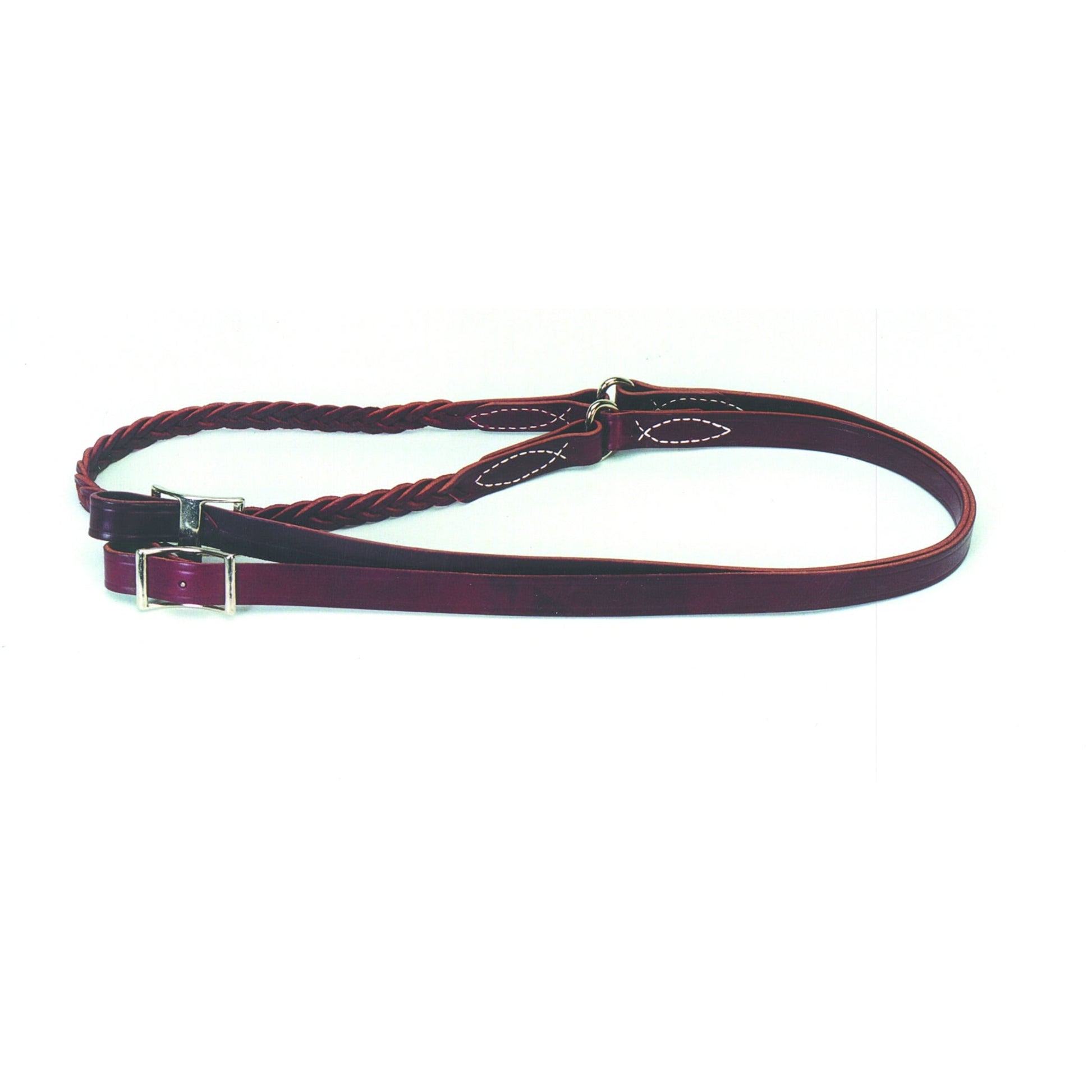 Colorado Saddlery Braided Center Latigo Roper And Contest Reins