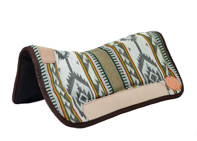 Colorado Saddlery High Desert Contoured Waffled Neoprene Bottom Saddle Pad