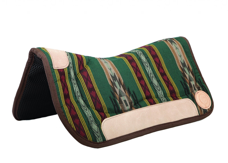 Colorado Saddlery Painted Mesa Contoured Waffled Neoprene Bottom Saddle Pad