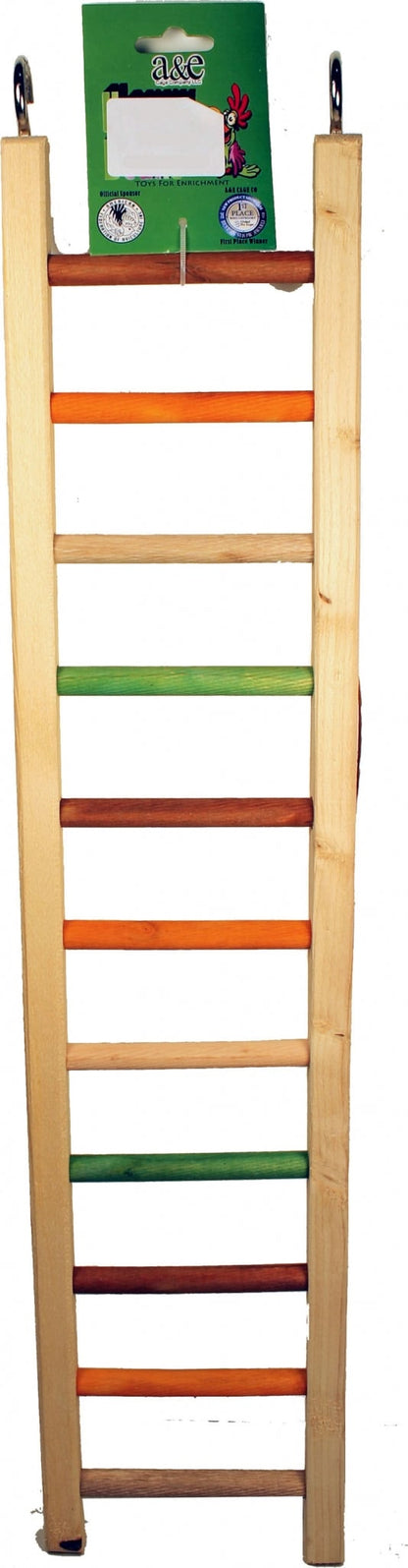 Happy Beaks Wood Hanging Ladder Multi