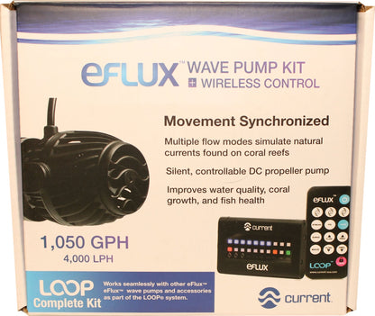 Current Usa Eflux WavePump Kit Loop Compatible Bk