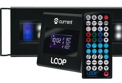 Current Usa Orbit Marine Ic Led Light - 72 Black