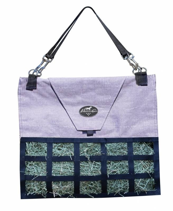 Professionals Choice Medium Feed Hay Bag - Burlap Navy