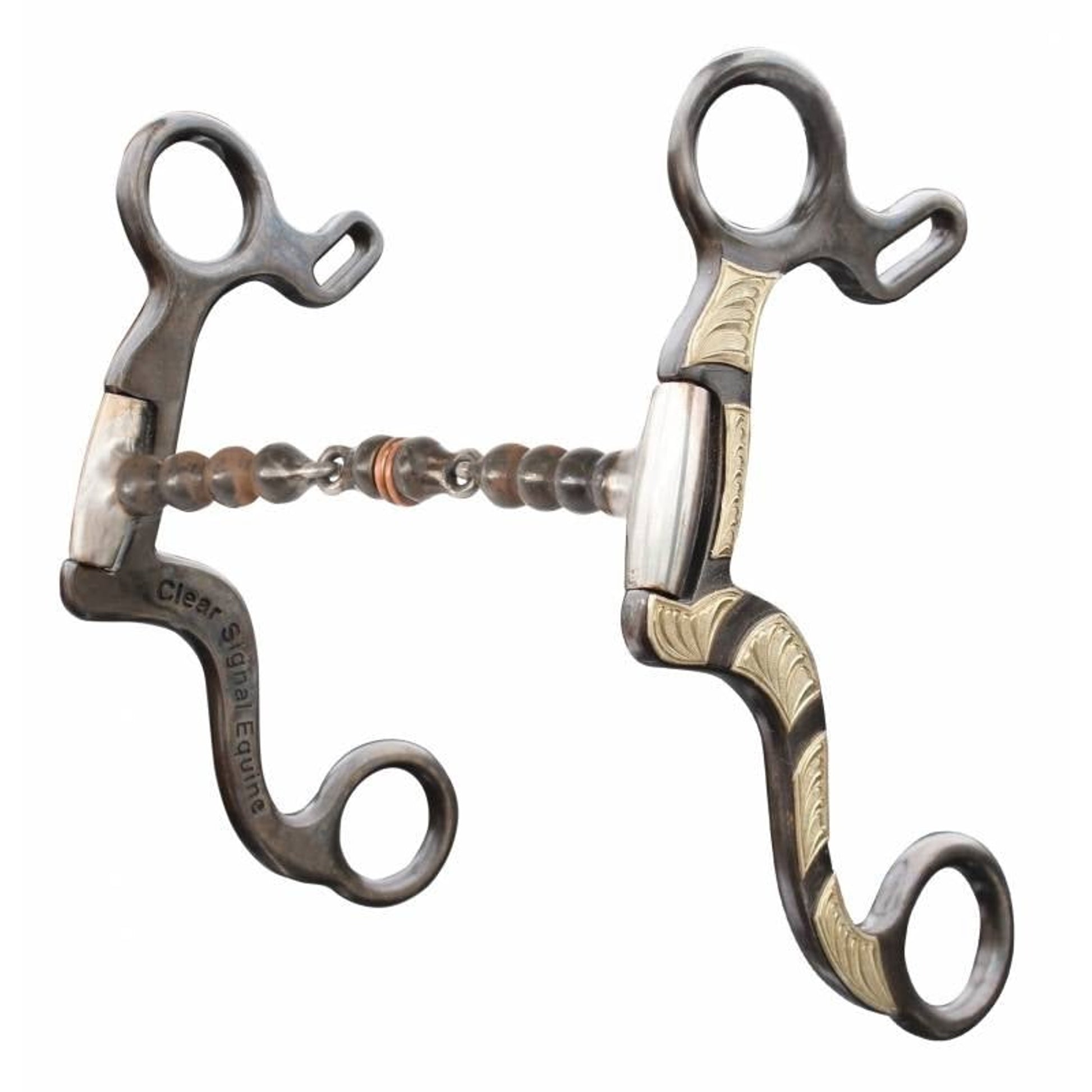 Pro Choice Clear Signal Equine Dlx Shank Snaffle 5