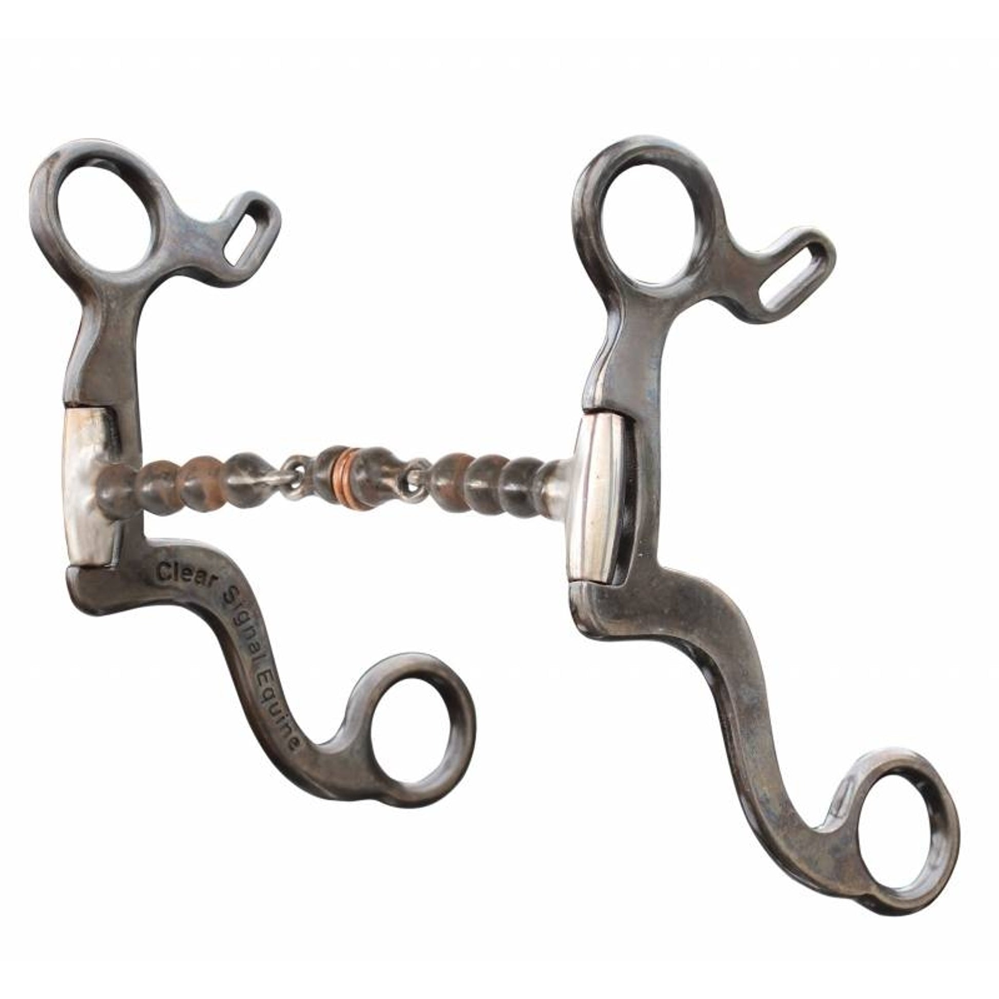 Pro Choice Clear Signal Equine Shank Snaffle Bit
