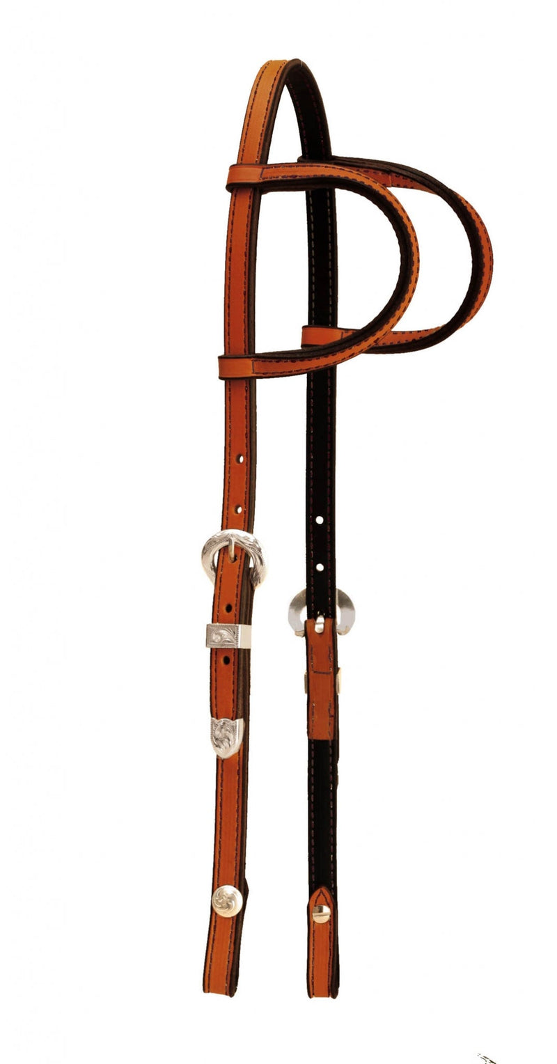 Tory Touch of Silver Double Ear Headstall