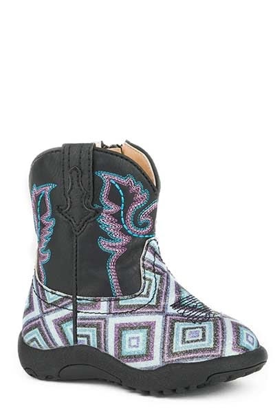 Roper Cowbabies Glitter Diamonds Boots